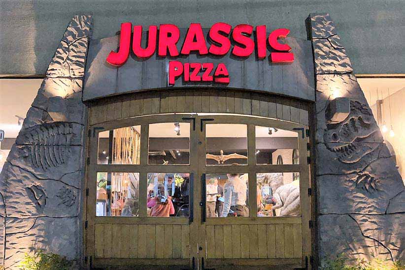 Fachada Jurassic Pizza